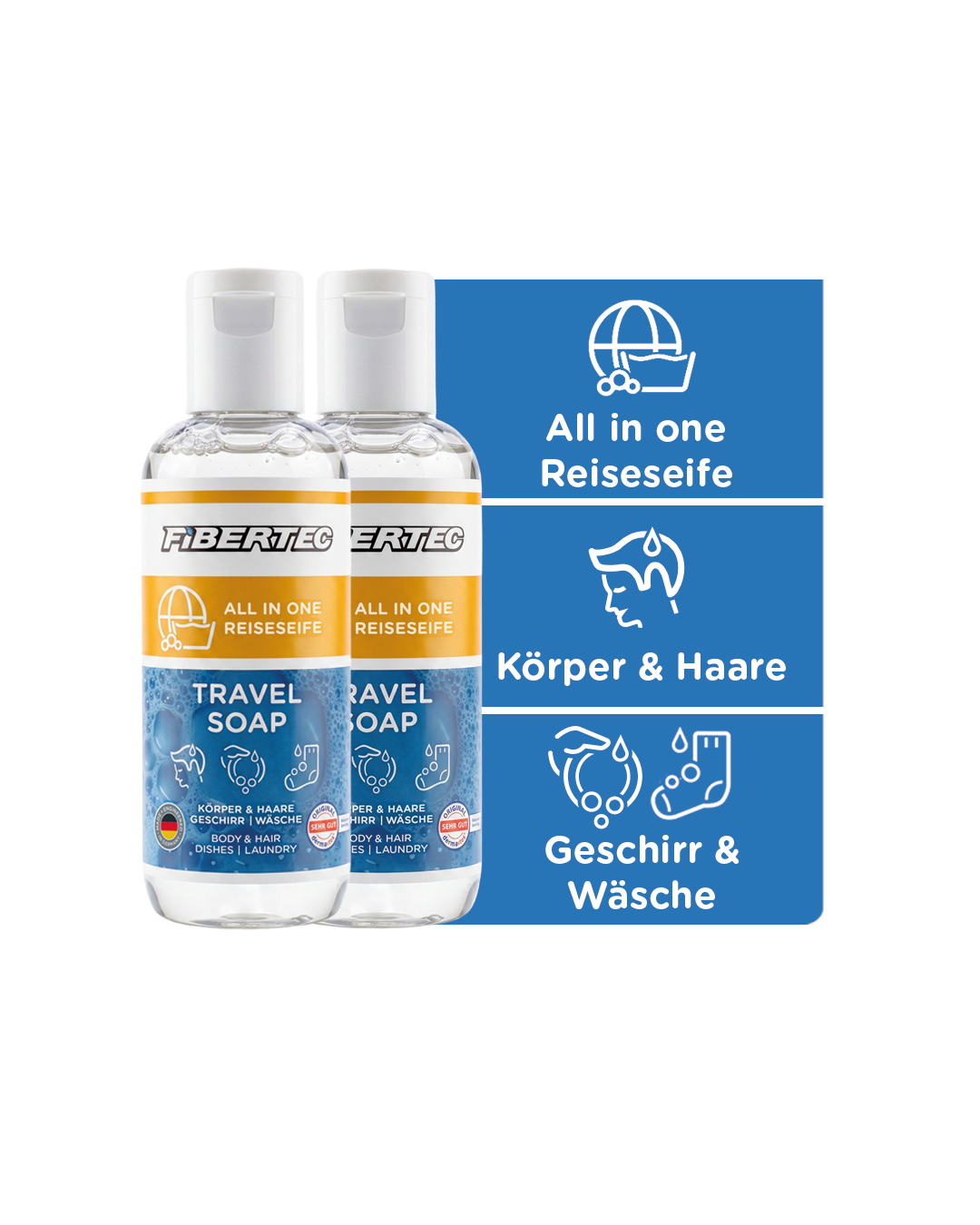 Travel Soap 2x 100ml