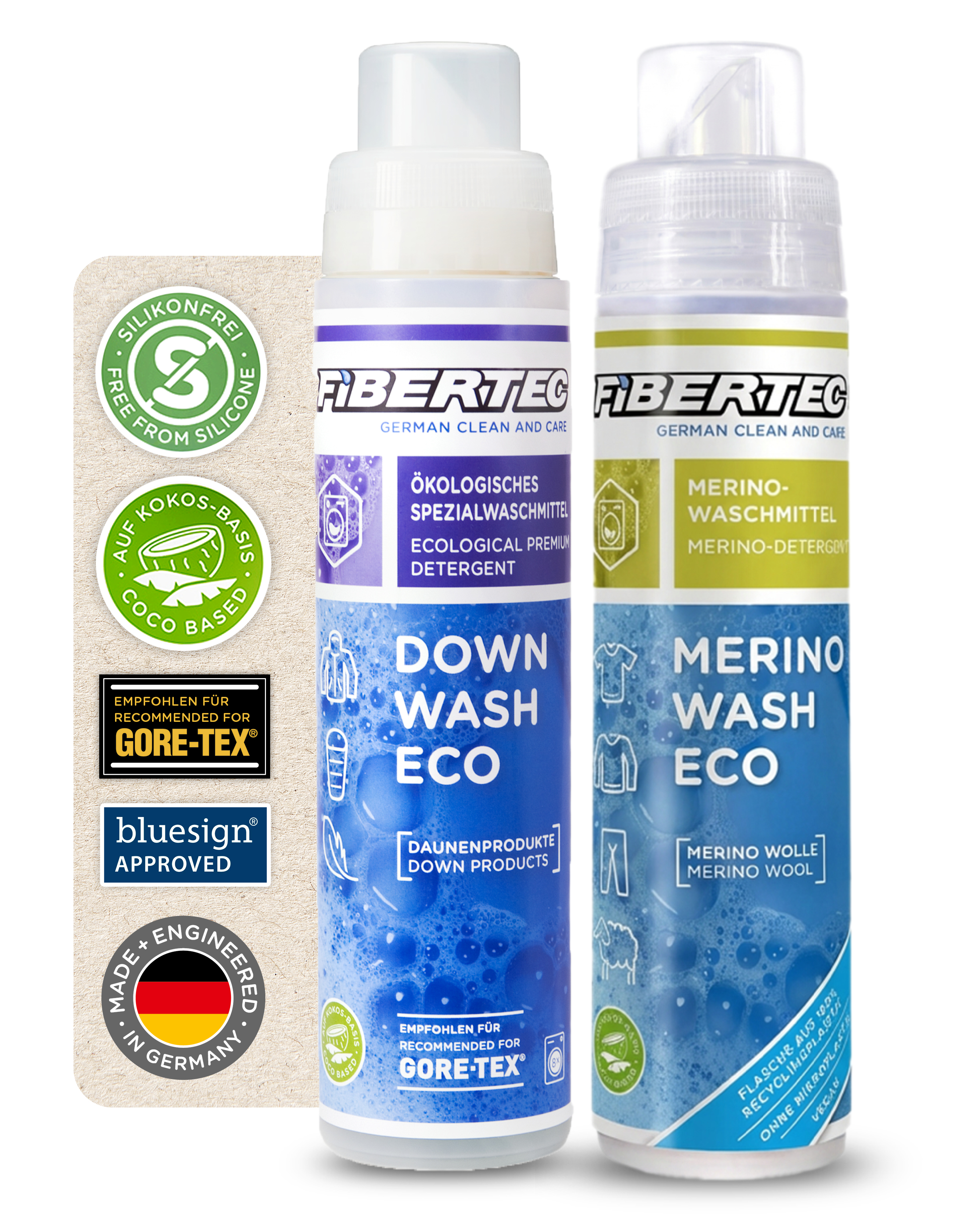 Down Wash Eco & Merino Wash Eco